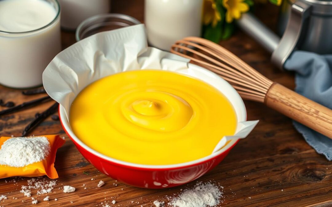 how to make custard with custard powder